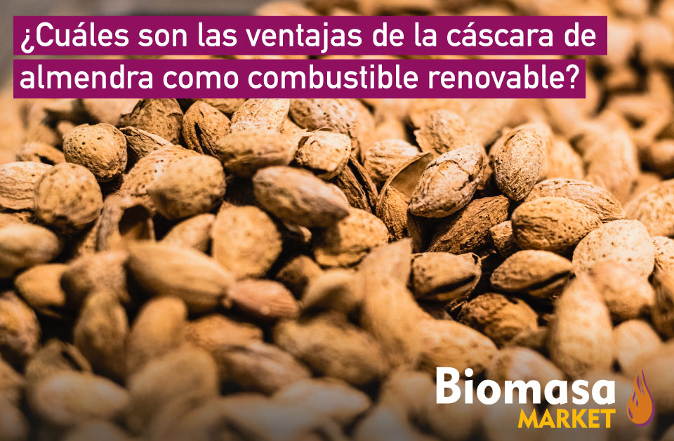 Ventajas de la cáscara de almendra como combustible