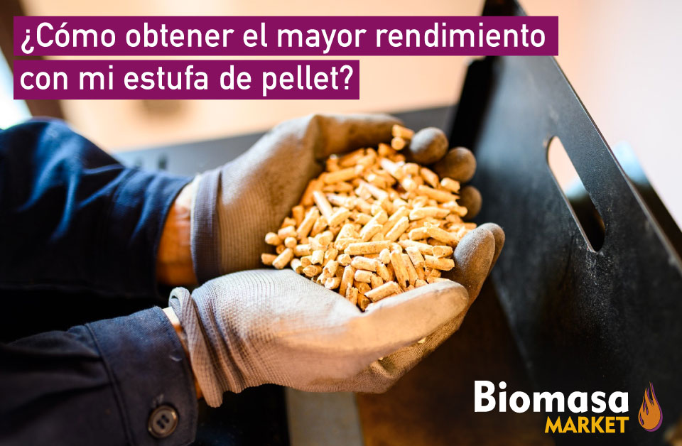 Cómo obtener rendimiento con mi estufa de pellet